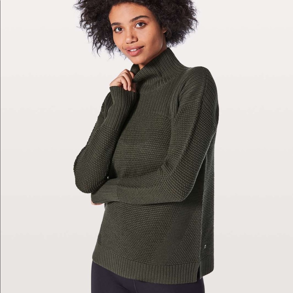 Lululemon wool sweater